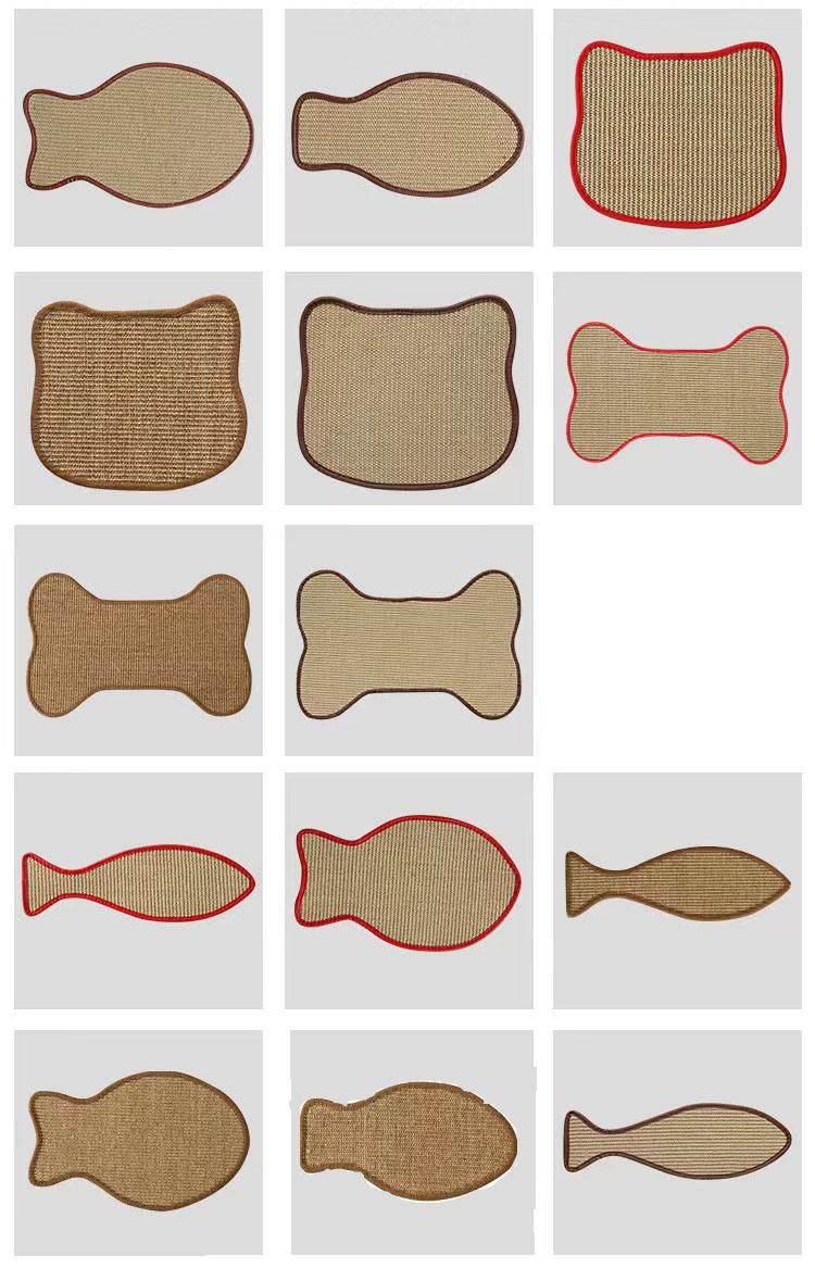 Pet Play Sisal Rug Floor Carpet Animals Scratch Mat