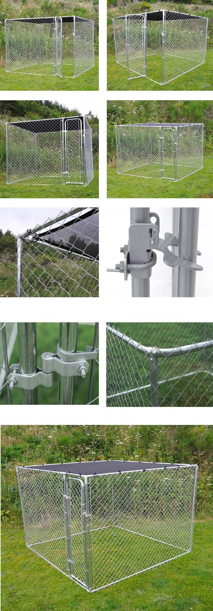 Chain Link Outdoor Dog Cage Run Kennel House Pen