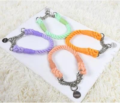 Hot Sell Handmade Cotton Rope Lead with Small MOQ and Fast Delivery