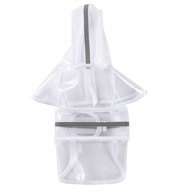 Dog Rain Coat Clothes Raincoat Waterproof Cat Pet Clothes Leisure Supplies Transparent Raincoat Small Medium Big Dogs