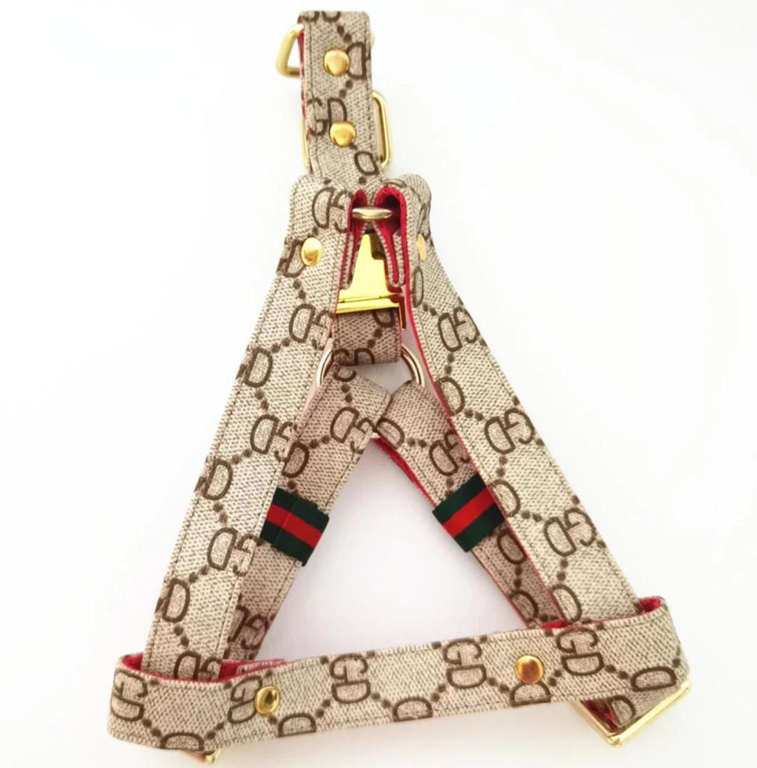Design Quality Dog Nylon Colllars Pet Harness with Leash