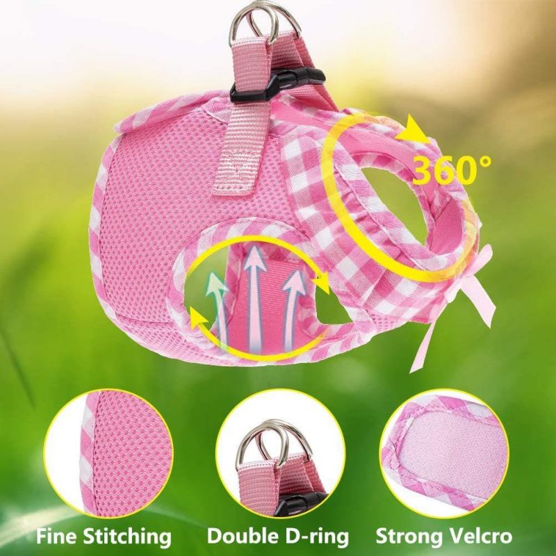 Soft Mesh Padded Pet Harnesses for Cat Small Dogs