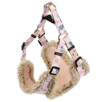 Autumn Winter Reflective Reathable Soft Vest-Style Dog Leash Pet Chest Harness