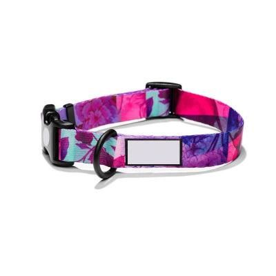 New Fashion High Quality Dog Collar Printed Design Dog Collar