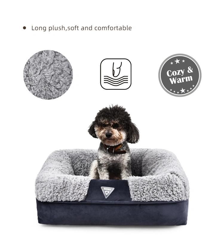 Warm Dog Puppy Bed for Dogs with Recycled Materials