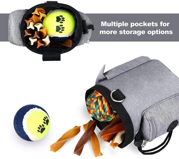 Customize OEM ODM Travel Dog Treat Pouch Outdoor Training Carrier Bag