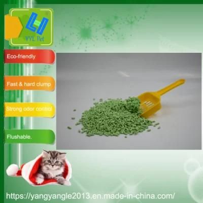 Natural Quickly Clumping Green Tea Tofu Cat Litter