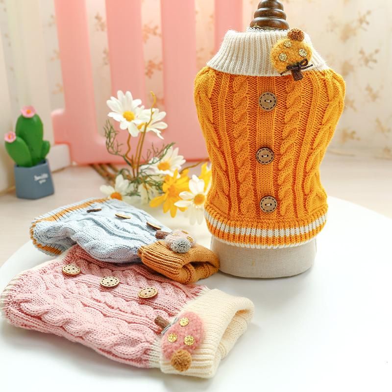 2021 New Spring Autumn Winter Pet Dogs Lovely Pet Dog Clothes Fashion Clothes Manufacturers China Clothes for Cats Dogs