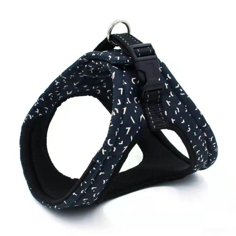 Breathable Lining Pet Harness Vest No Chocking Dog Harness