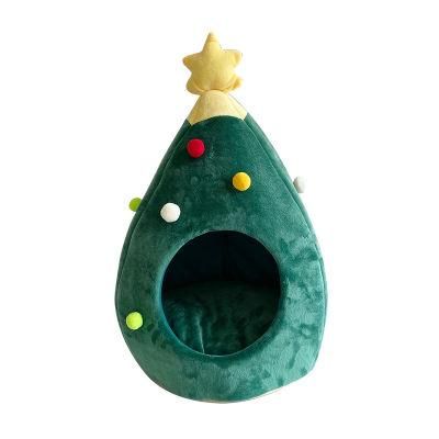 Christmas Tree Pet House Dog House Cat House