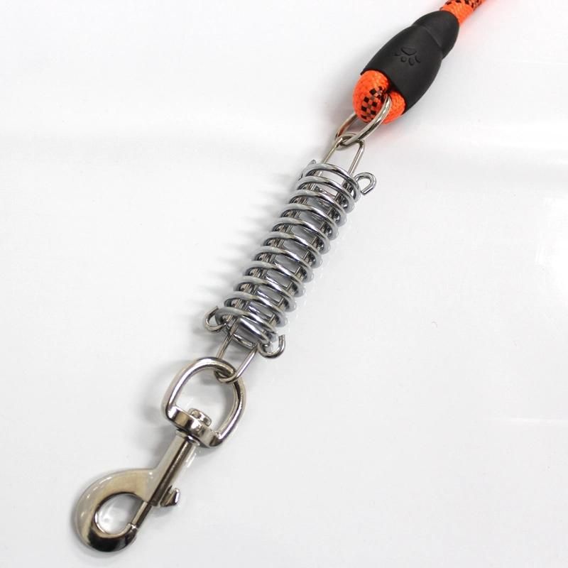 No Pull Dog Leash Heavy Duty Rope Short Dog Leash with Shock Absorbing Springs