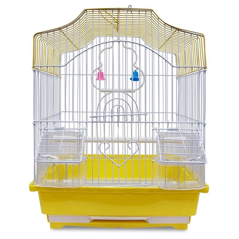 Small Flight Parakeet Parrot Bird Cage for Finches Canaries Lovebirds Pet Birdcage Factory Wholesale