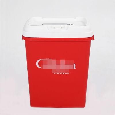 40L Dog Cat Pet Decorative Plastic Dog Food Storage Bin