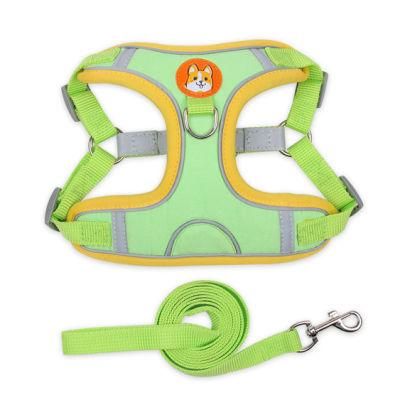 Cute Cartoon Design Dog Harness and Dog Leash