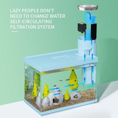 Factory Wholesale Fish Tank Ecological Landscaping Aquarium Tank