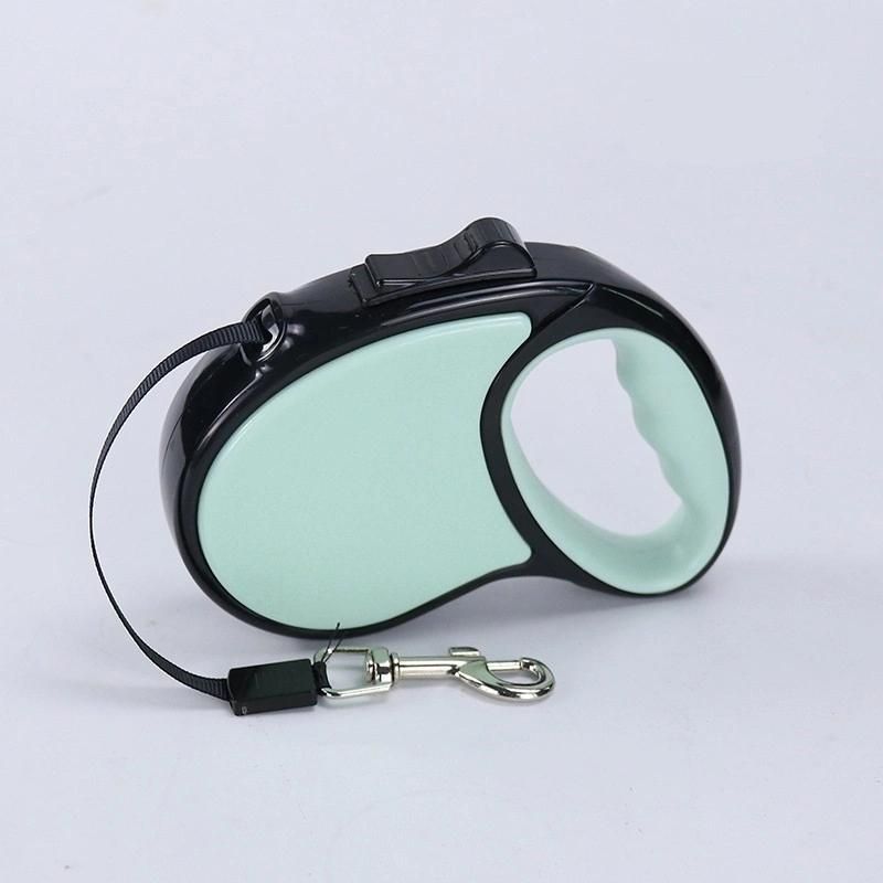 Print Automatic Polyester Retractable Dog Leash