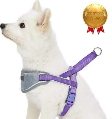 The Best Seller Soft &amp; Comfortable 3m Reflective Strips Nylon Neoprene Padded Training Dog Harness