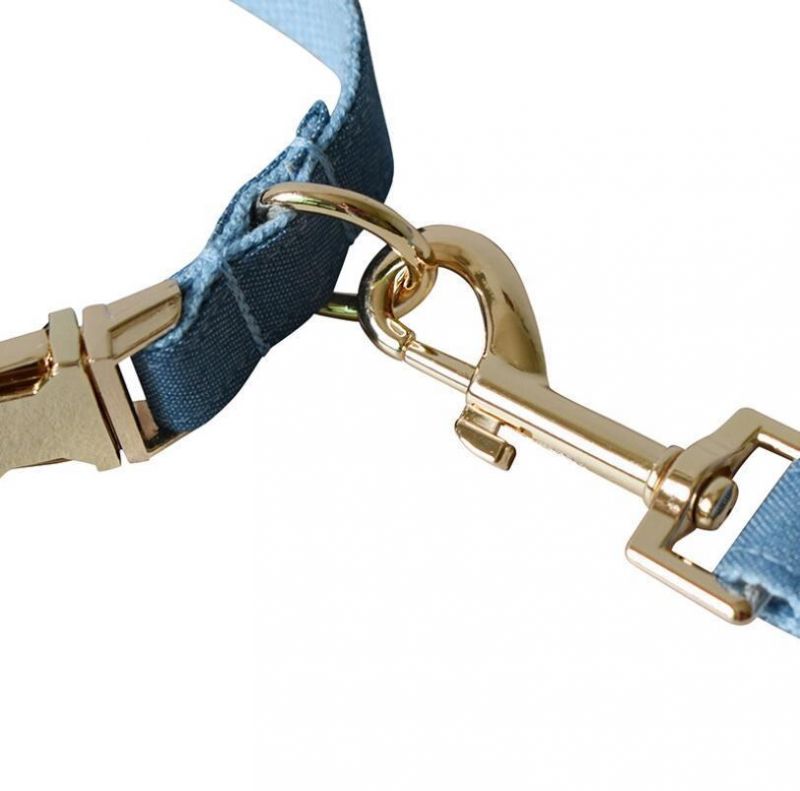 Cowboy Polyester Dog Collar Leash Set with Lower MOQ