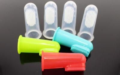 Good Quality Pet Products Pet Colorful Silicone Finger Toothbrush