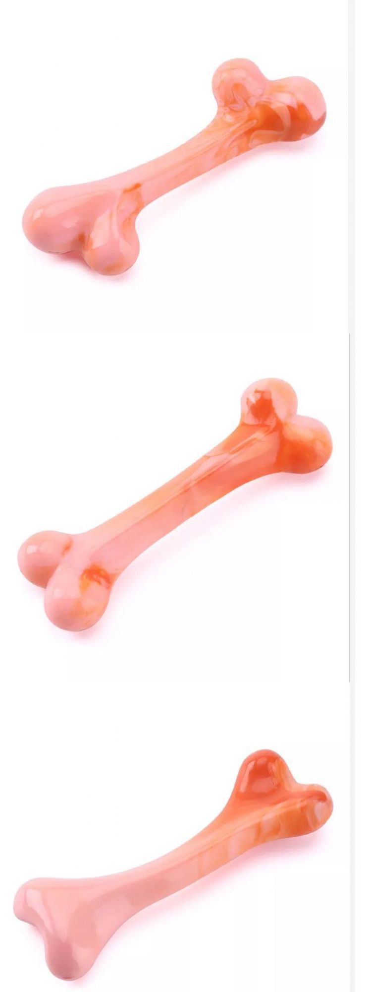 Simulated Realistic Bone Molar Dog Toy