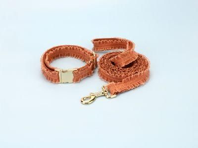 Custom Elegant Unique Design Lace Dog Collar