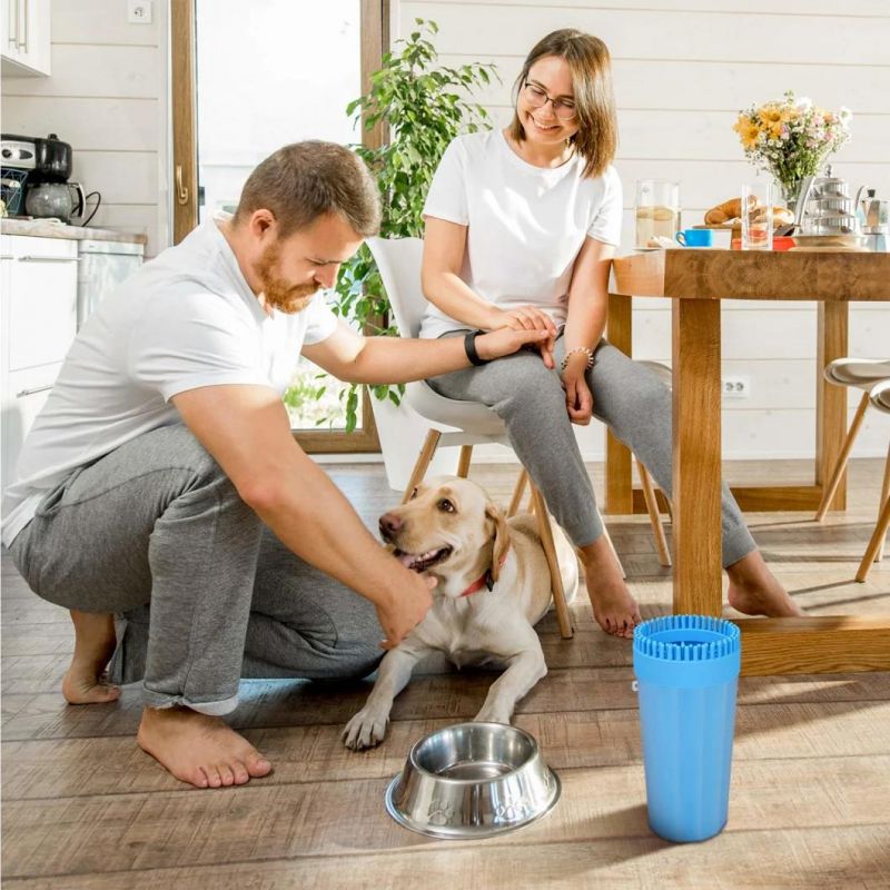 2-in-1 Dog Paw Washer Portable Pet Paw Cleaner Paw Washer