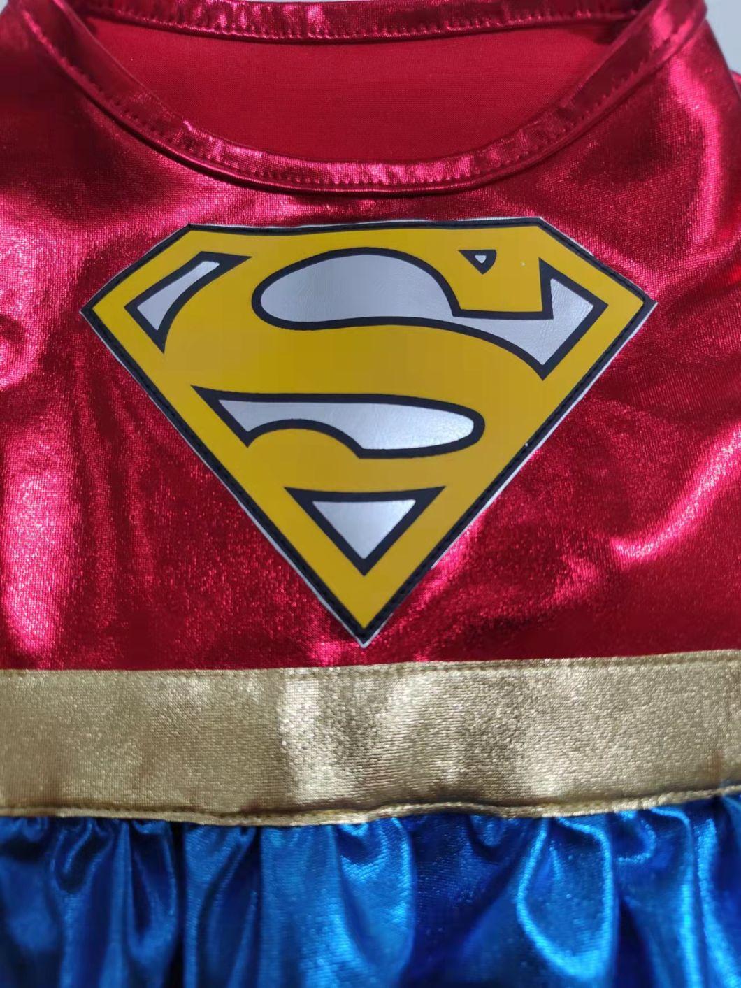 Super-Man Clothes, Super-Woman Pet Products Fashion Designer Dog Clothes