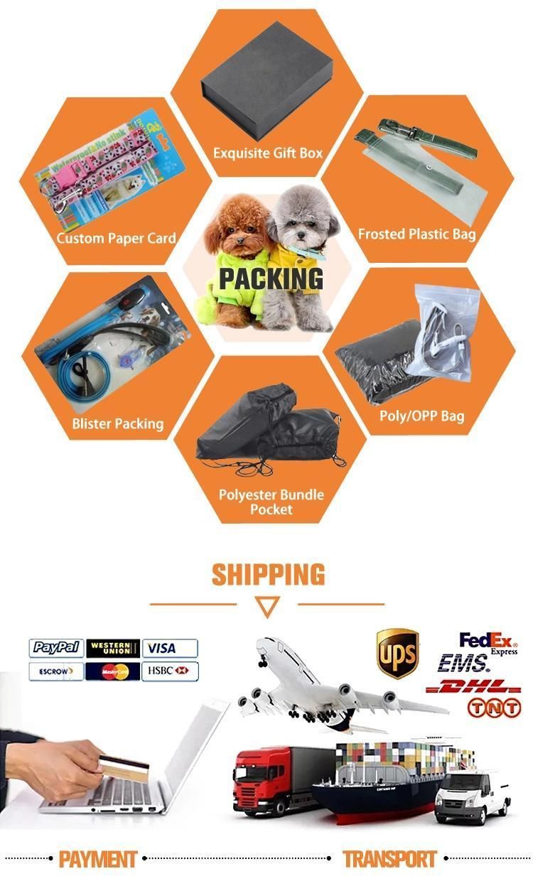 Amazon New Arrival Wholesale Dog Collar with Metal Buckle, Custom Logo Adjustable Waterproof PVC Coated Dog Collar
