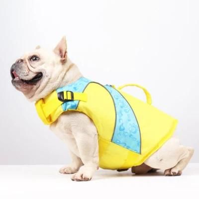 Dog Life Jacket Pet Life Vest Adjustable Reflective Pet Swimsuit Clothes Summer Swimming Suit