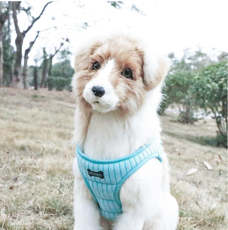 High Quality Reversible No Pull Polyester Breathable Soft Pet Dog Strap Harness