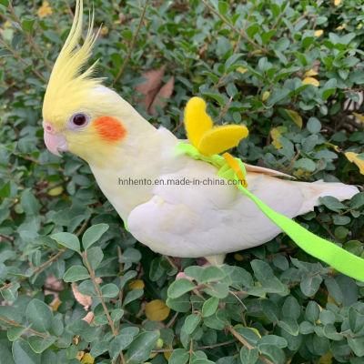 Light Release Traction Rope Peony Mystery Wind Small Sun Walking Bird Release Rope Parrot Flying Harness Rope Pet Item