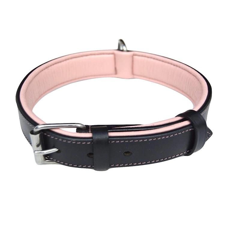 OEM Custom PU Leather Dog Collar Luxury for Pet Supplier