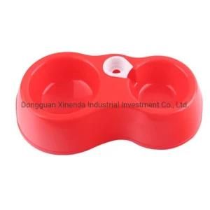 Factory Direct Supply Plastic Double Bowl for Small Animals