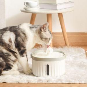 in Stock Factory Supply Convenient Safety Battery Operated Automatic Drinking Pet Cat Water Fountain