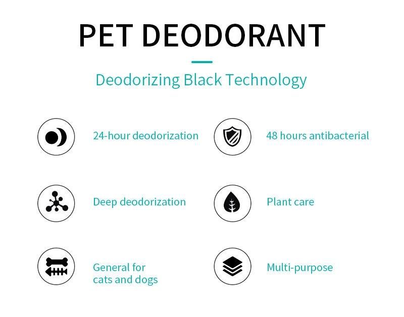 Customized High Quality Perfumed Rosemary Deodorant Spray for Pet Deodorizer