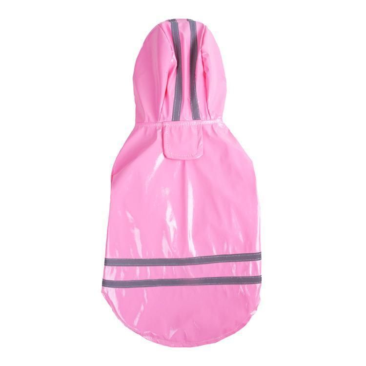 Pet PU Reflective Raincoat PU Waterproof Coating with Reflective Strip