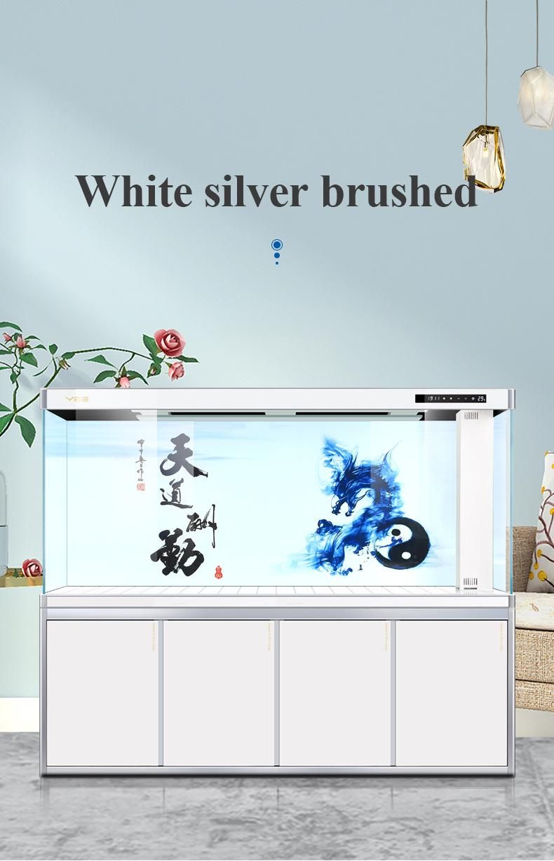 Yee Traditional China Style Fish Tank HD Widened Aquarium