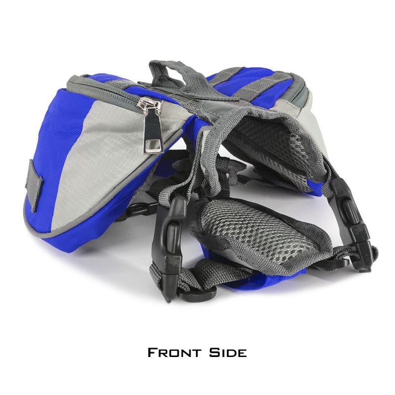 Adjustable Saddle Bag Hiking Outdoor Reflective Dog Backpack Pet Products