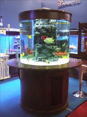Cylindrical Acrylic Aquarium/Cylindrical Tank/Acrylic Cylinder Aquarium