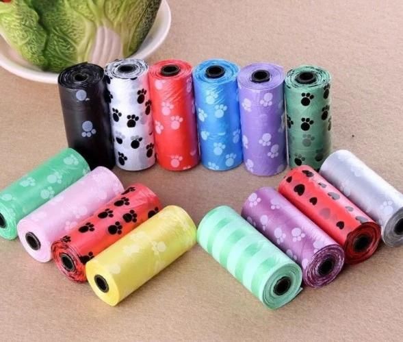 Bio Degradable Corn Starch High Quality Cute Pet Dog Poop Bags Pouch