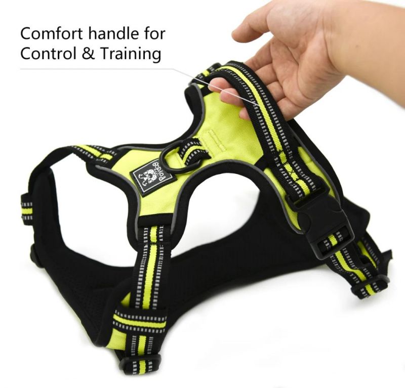 Durable Reflective Oxford Pet Dog Adjustable Harness