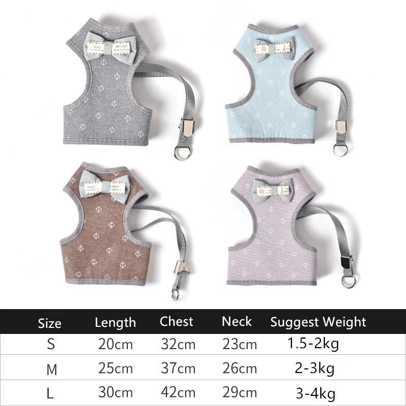 Pet Supply Breathable Portable Outdoor Dog Harness for Small Dog Pet Products