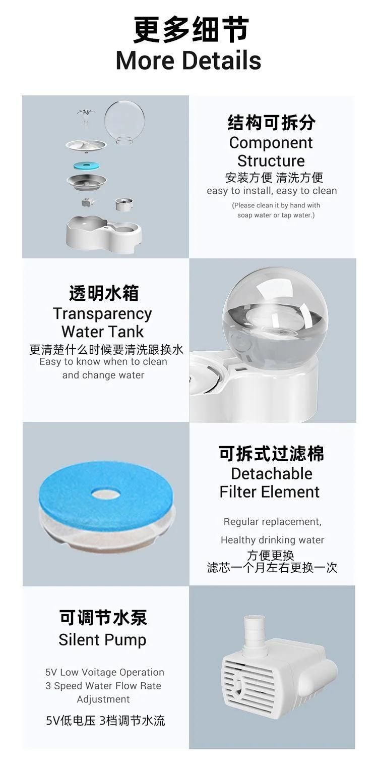 Pet Supplies Cat Intelligent Water Dispenser Automatic Circulation Drinking Water Pet Water Fountain