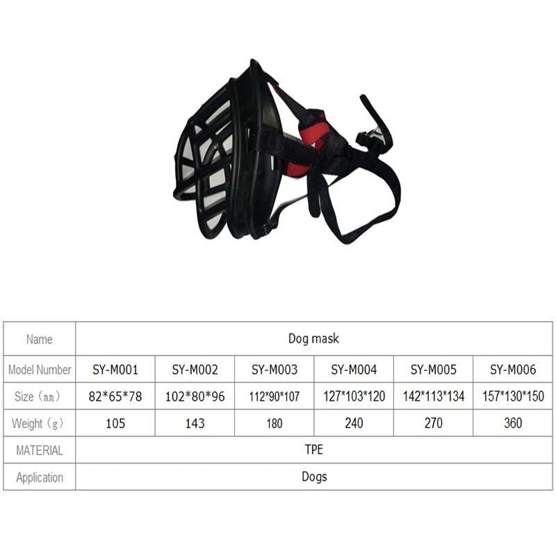 Eco-Friendly Mouth Mask Comfortable Dog Muzzle Wholesale Muzzle for Dogs