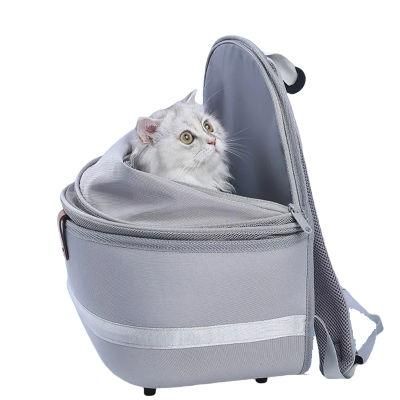 Cat Backpack Expandable Pet Carrier Backpack Durable Breathable Mesh, Pet Backpack Carrier for Small Dogs, Escape Proof Zipp Pet Accessories
