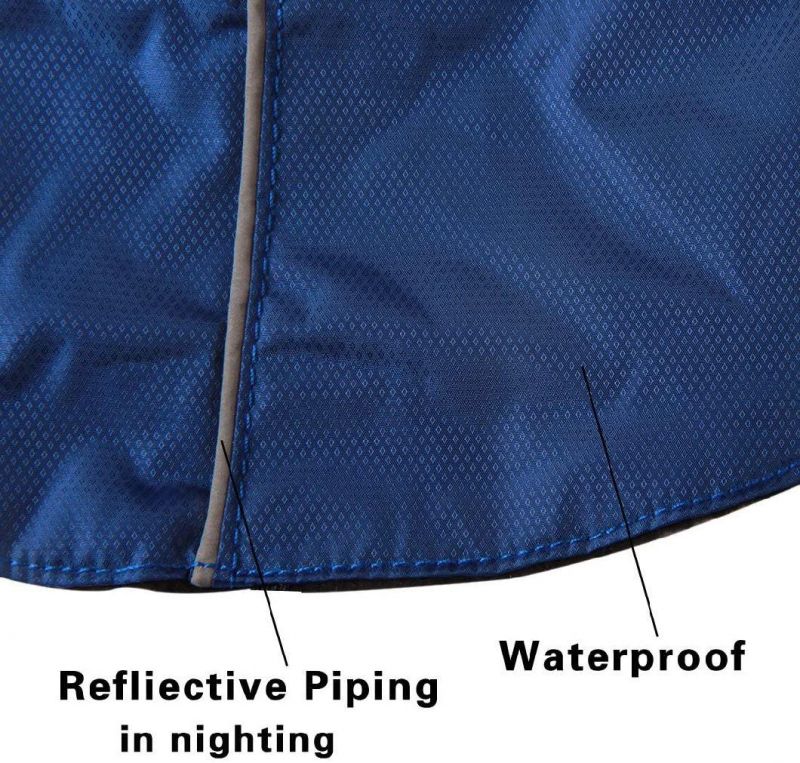 Fleece Lined Warm Dog Jacket for Winter Outdoor