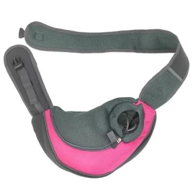 Pet Sling Carrier, Pets Travel Shoulder Bags Mesh Travel Single Shoulder Bag for Pets Travel