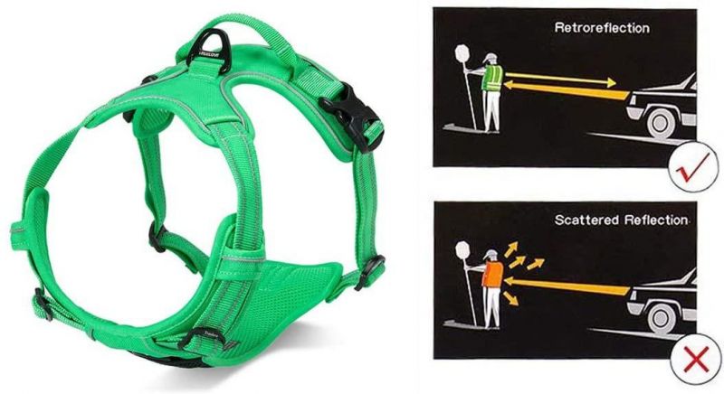 Comfortable Lightweight Mesh Lining No Pull Dog Harness