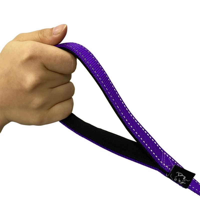 Custom Heavy Duty Reflective Thick Nylon Dog Leash