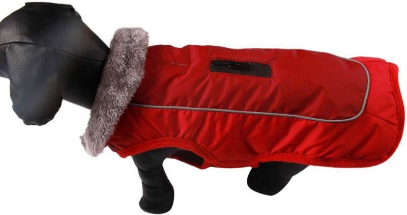 Waterproof Warm Cotton Puppy Jacket for Cold Winter